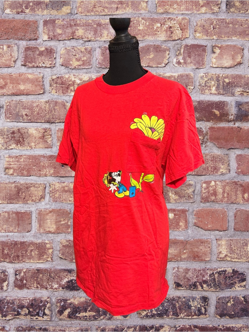 Vintage Disney Mickey Mouse Shirt, Men’s Large